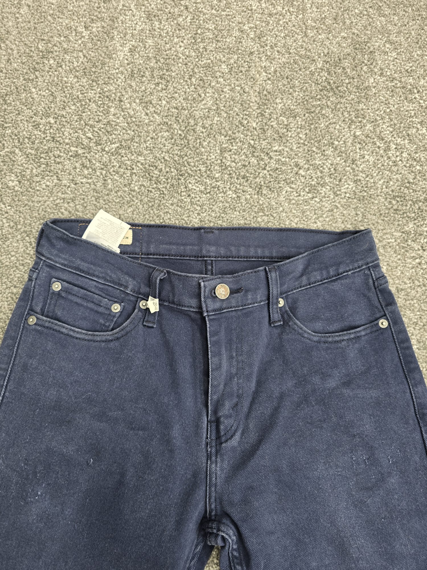 Levi's White Tab Men's Navy 511 Slim Fit Jeans 30" image 6
