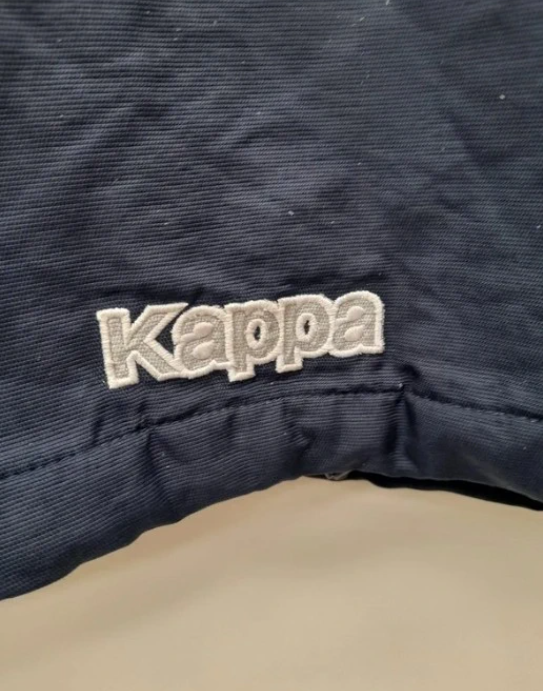 Kappa Vintage quilted puffer Jacket,Blue,XL image 4