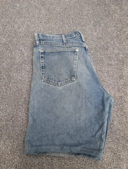 Lee Light Blue Denim Shorts W36" image 2