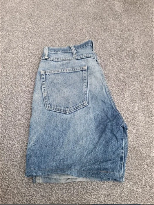 Wrangler denim shorts a classic Straight 34" image 8