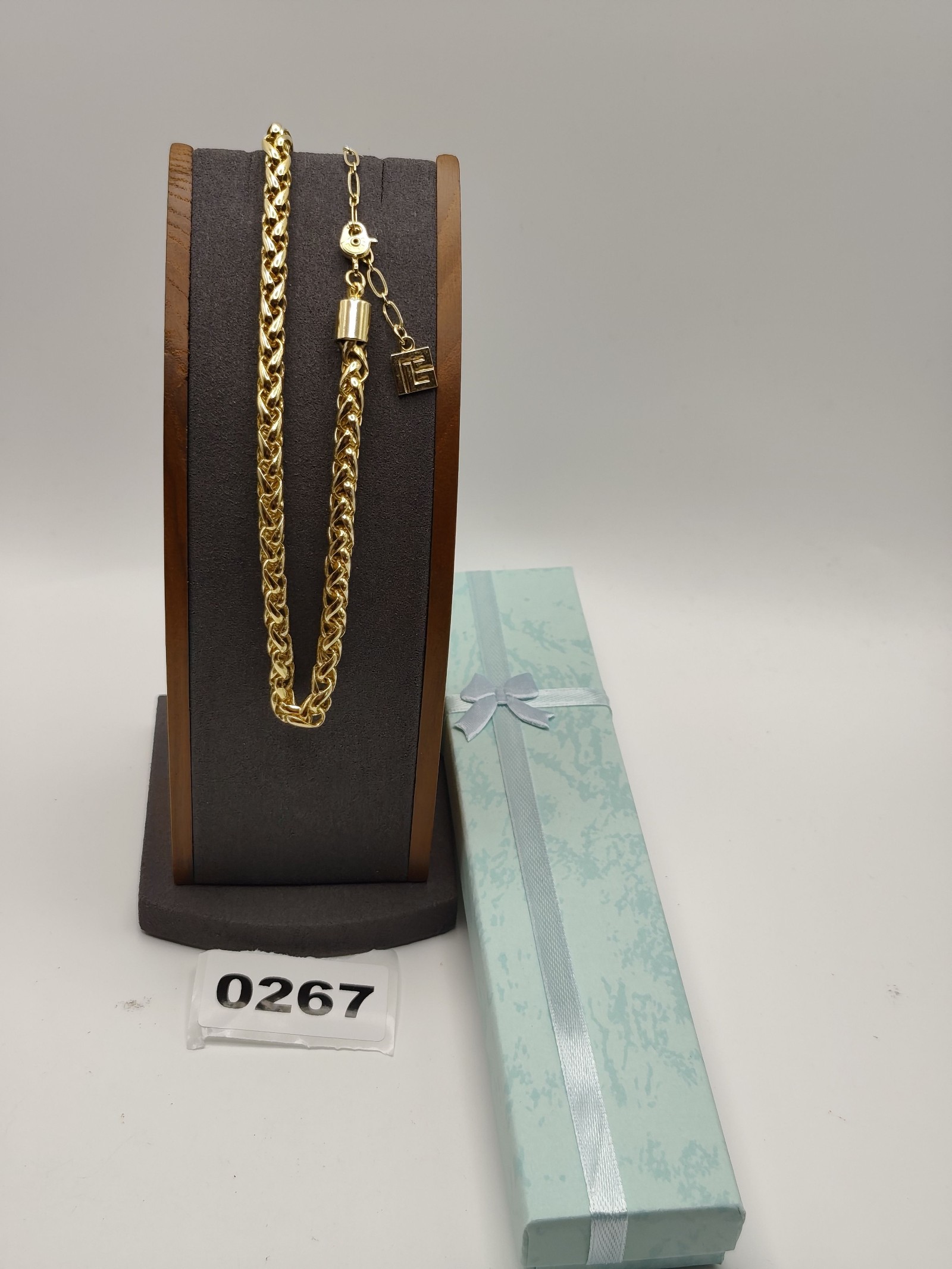Pierre Balmain Women's Gold-tone Chain Necklace Adjustable Length