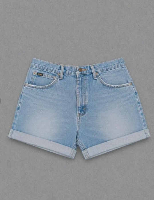 Lee Relaxed fit blue shorts 34"