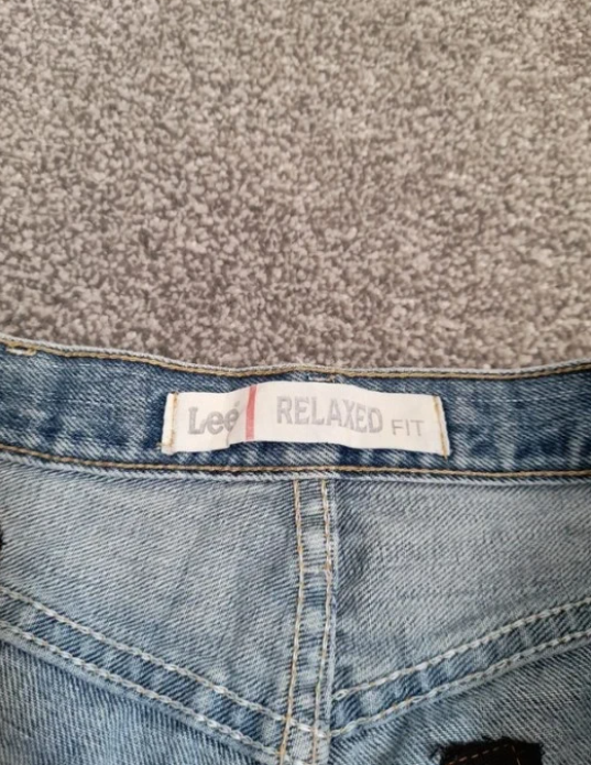 Lee Relaxed fit blue shorts 34" image 4