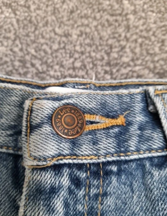 Lee Relaxed fit blue shorts 34" image 5