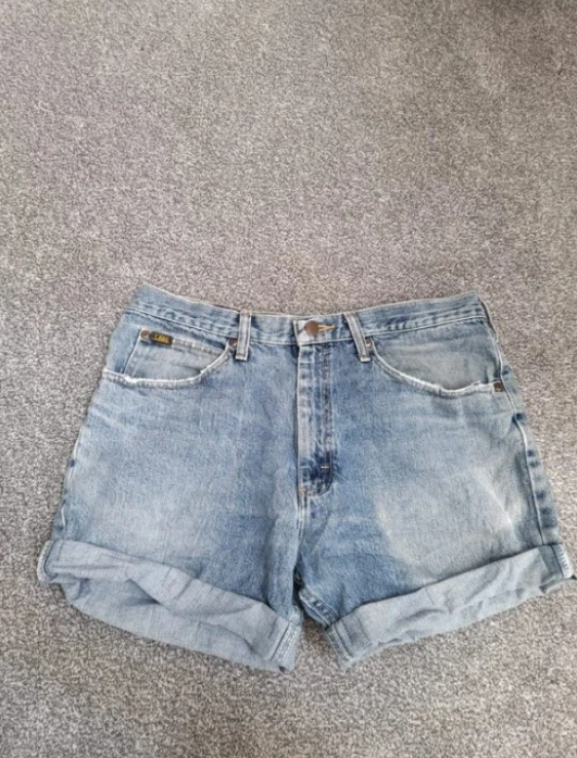 Lee Relaxed fit blue shorts 34" image 6