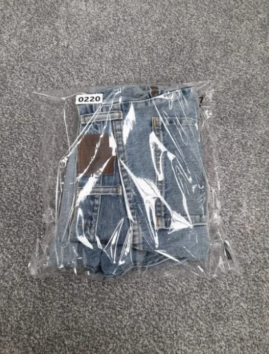 Lee Relaxed fit blue shorts 34" image 7