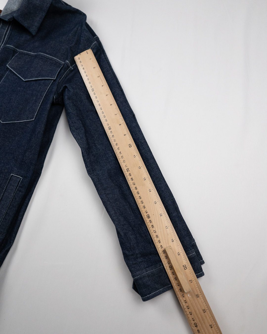 Loro Piana Navy Denim Overshirt Cotton Blend - Medium image 10
