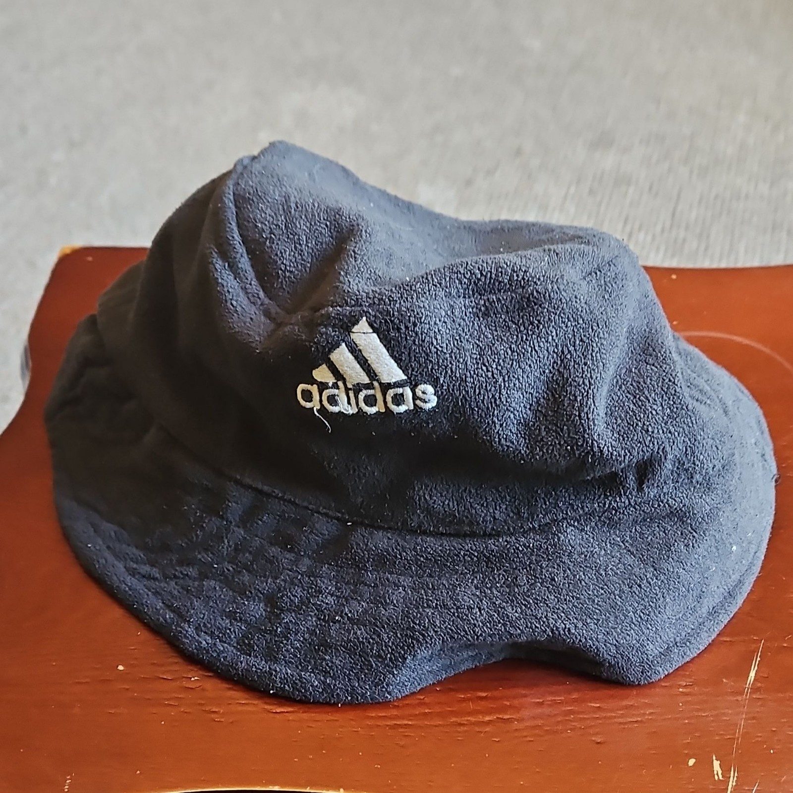 Adidas Black Fleece Bucket Hat One Size Unisex