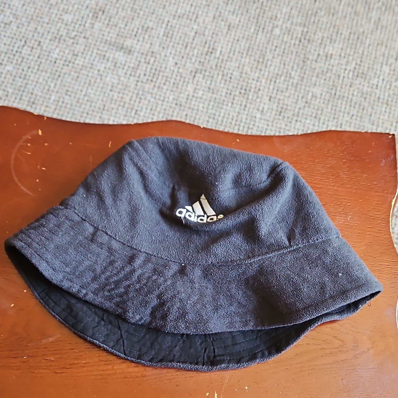 Adidas Black Fleece Bucket Hat One Size Unisex image 2