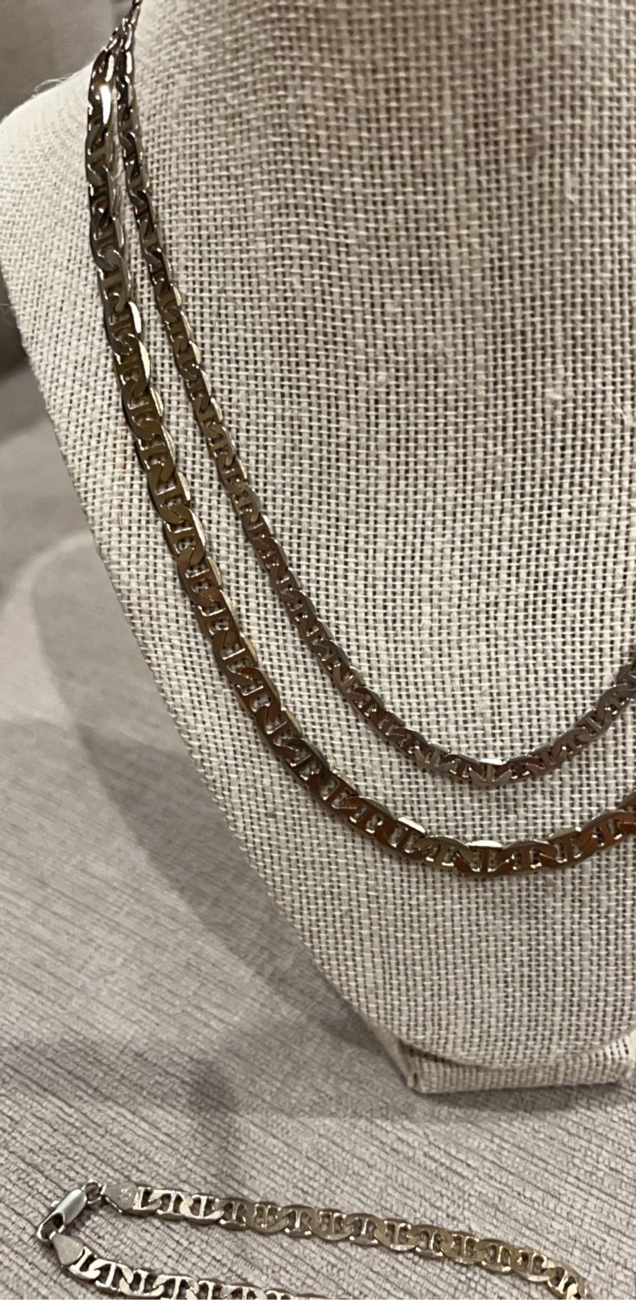 Gold-Tone Women's Necklace & Bracelet Set image 4