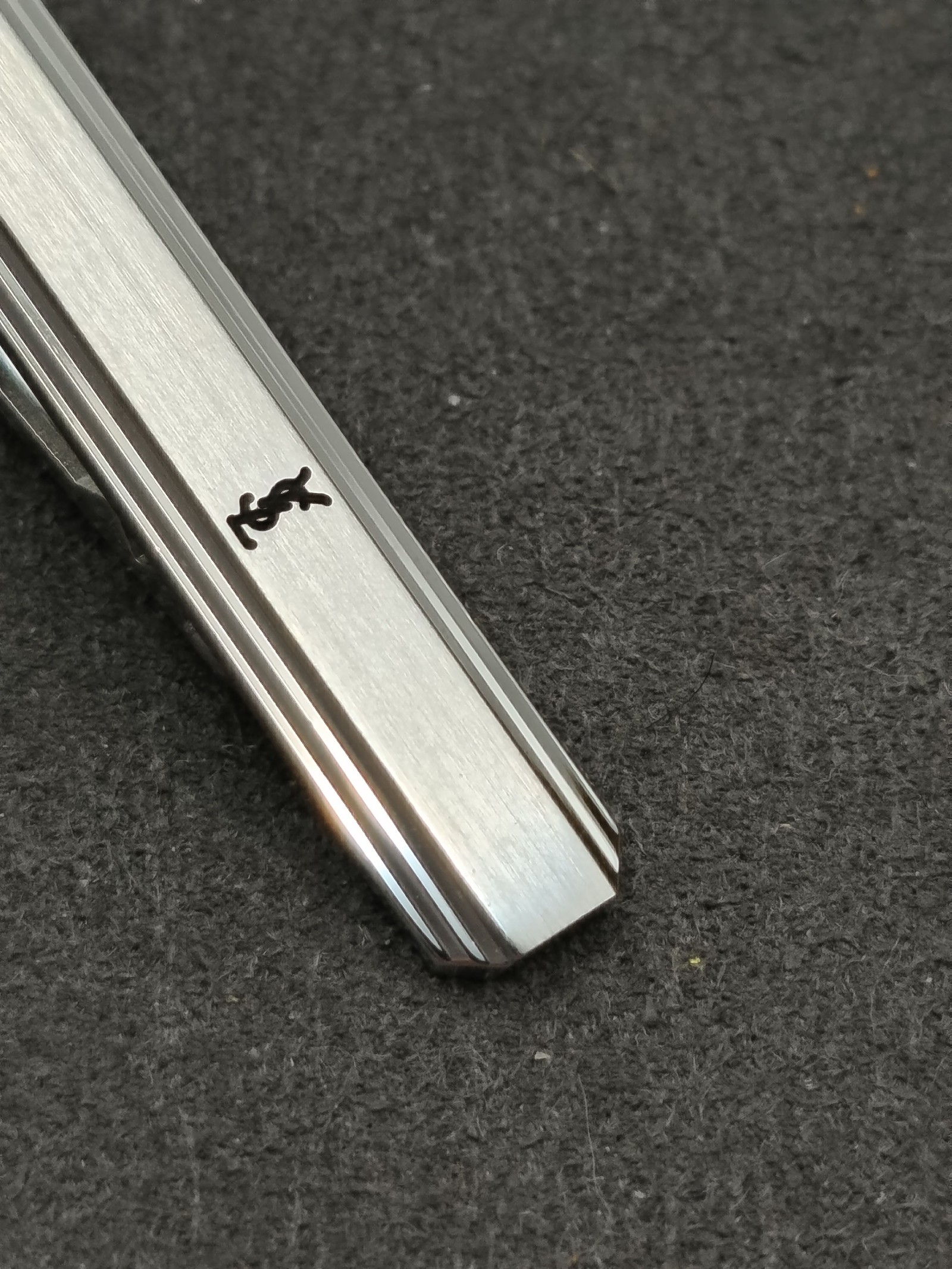 Yves Saint Laurent Silver Tie Clip Men Other image 5
