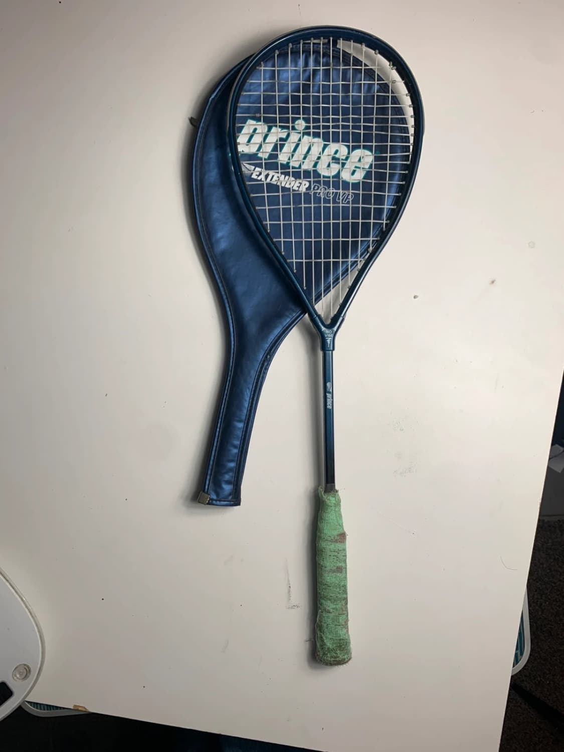 Prince Bleu & Blanc Raquette de Tennis Extender Pro VP avec Housse
