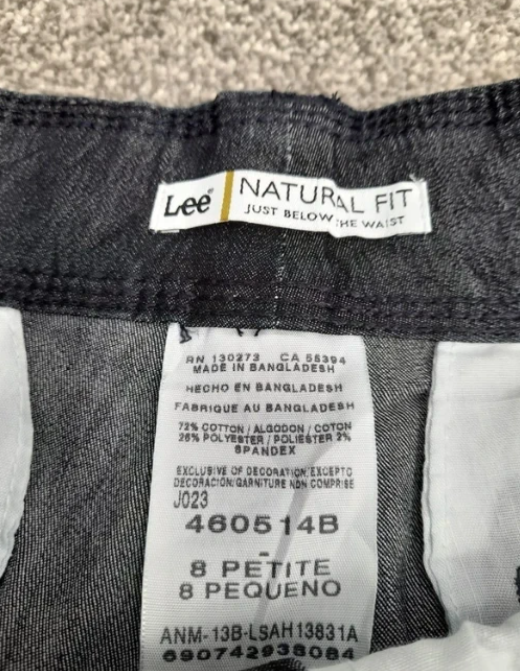 Lee denim shorts classic,black,32" image 7