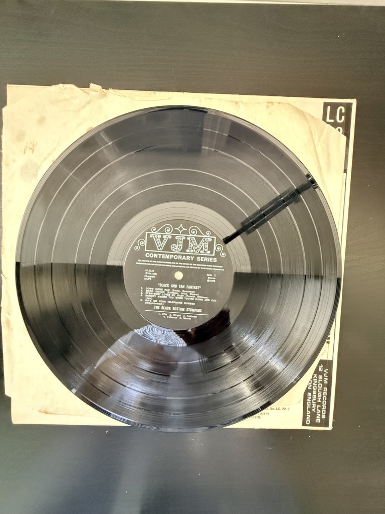 The Black Bottom Stompers Black & Tan Fantasy Vinyl LP Record image 4