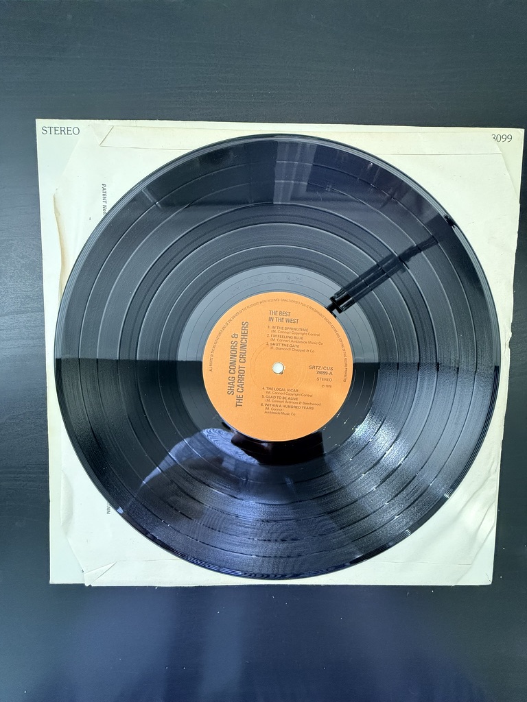 Shag Connors & The Carrot Crunchers The Best In The West Vinyl LP image 3