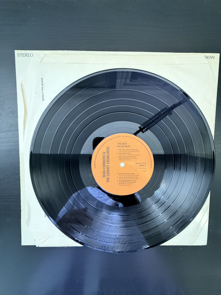 Shag Connors & The Carrot Crunchers The Best In The West Vinyl LP image 4