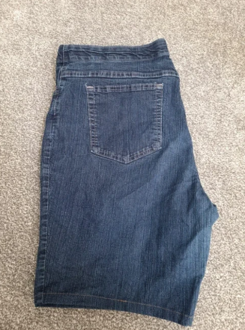 Lee Blue Denim Shorts Riders by Lee 40" image 3