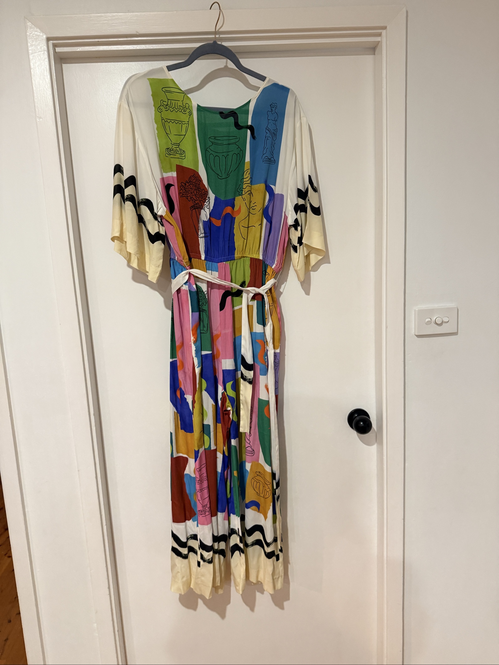 Gorman visual diary Sz 12 short sleeve jumpsuit