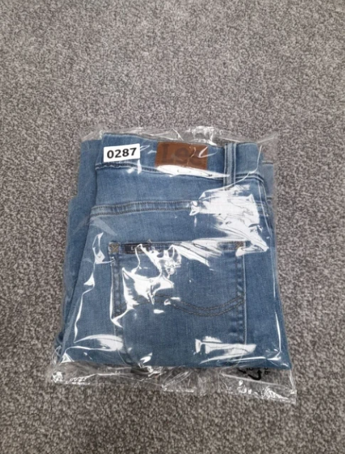 Lee Slim Fit Boot Cut High Rise Denim Shorts 30" image 7