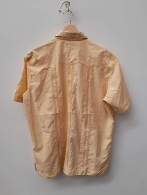 Renato Collezione Beige & Brown Short Sleeve Shirt XL image 5