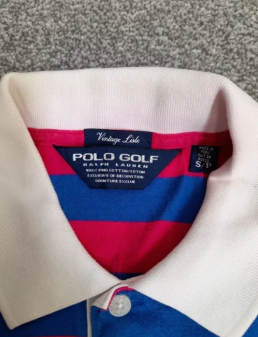 Polo Golf by Ralph Lauren Pima cotton striped shirt S image 3