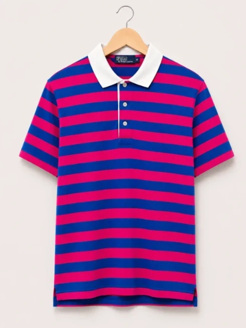 Polo Golf by Ralph Lauren Pima cotton striped shirt S image 7