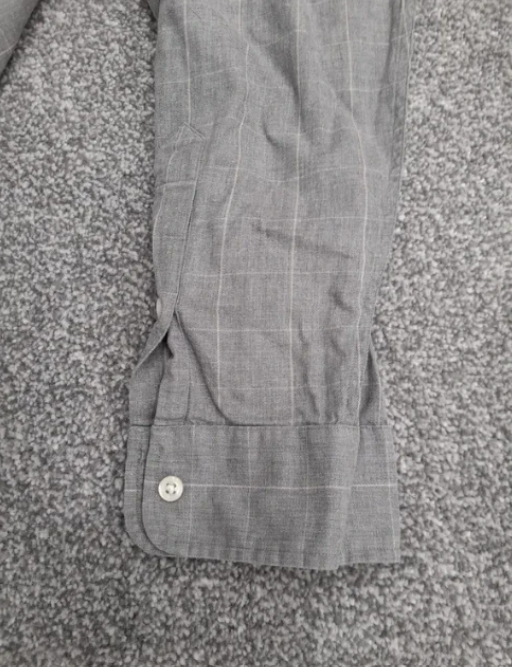 Polo by Ralph Lauren Grey Check Cotton Shirt Large image 6