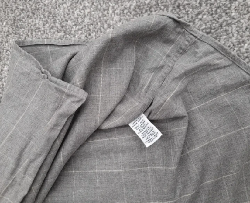 Polo by Ralph Lauren Grey Check Cotton Shirt Large image 7