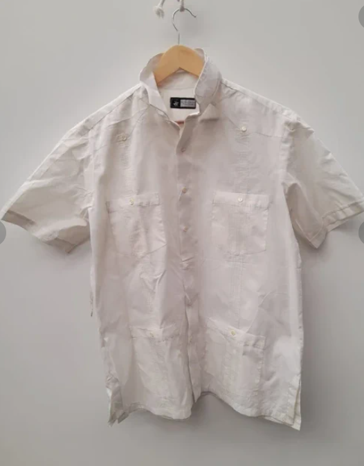 Beverly Hills Polo Club White Short Sleeve Shirt Large image 4
