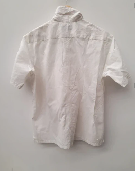 Beverly Hills Polo Club White Short Sleeve Shirt Large image 5