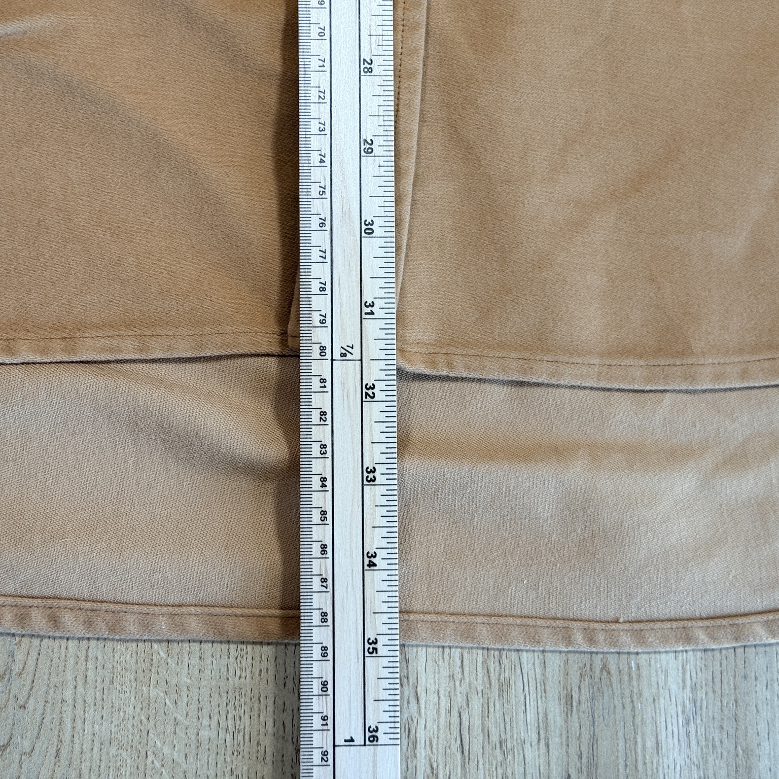 Charles Tyrwhitt Heavy Cotton Overshirt Men's L Tan Brushed Shacket image 5