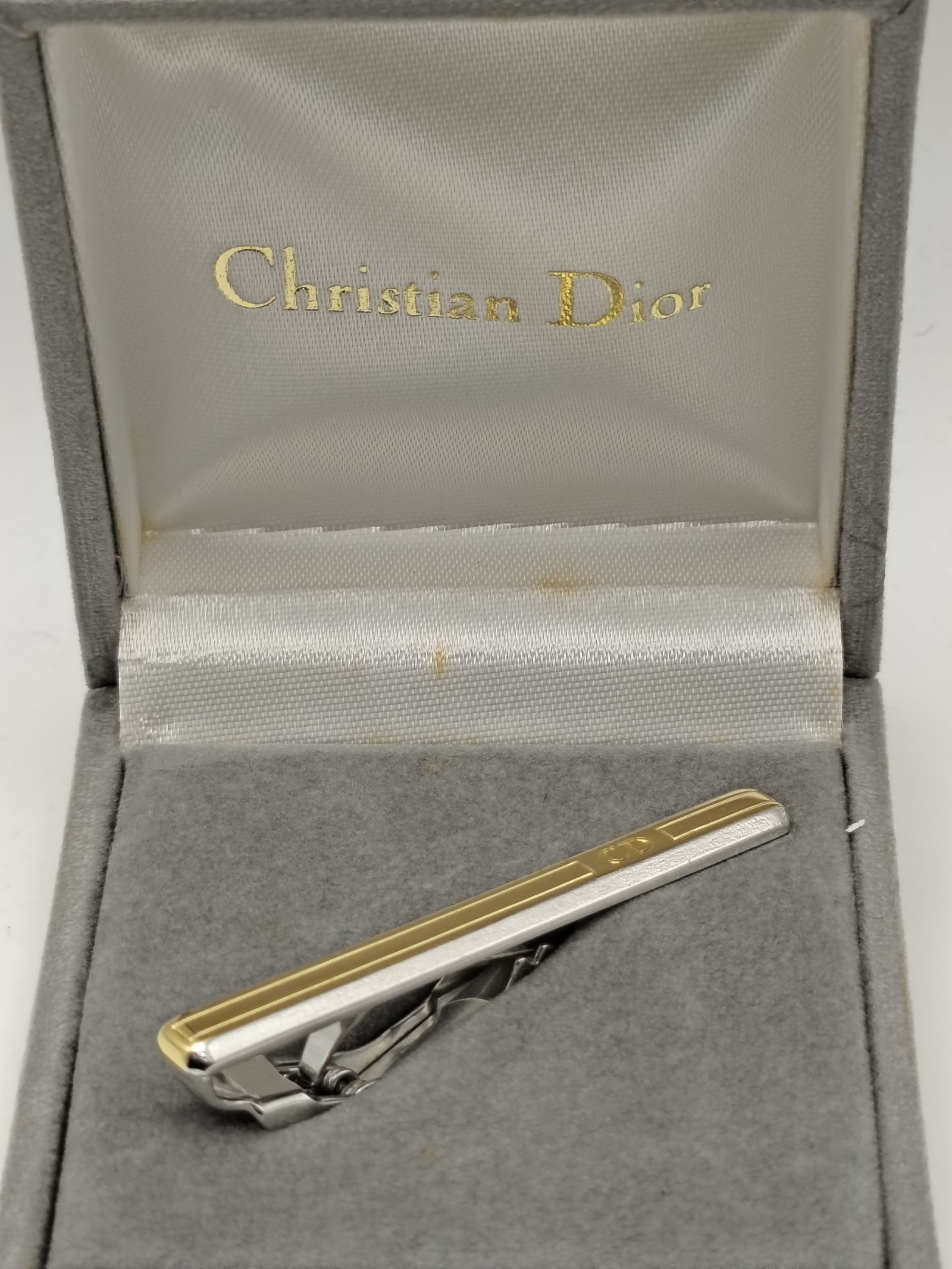 Christian Dior Gold & Silver Tone Tie Clip Men Other image 2