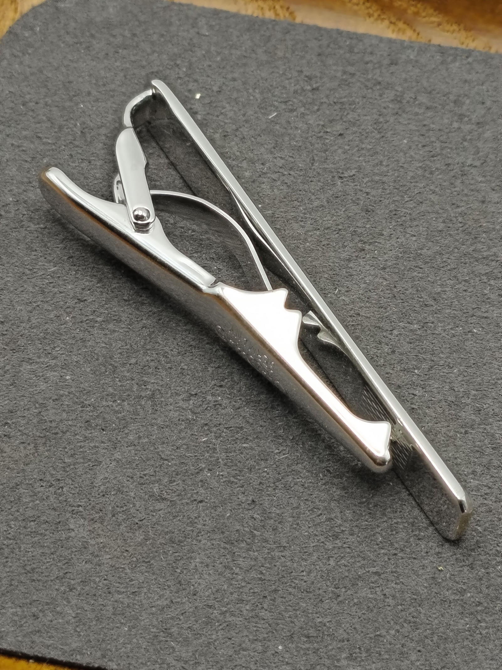 Christian Dior Gold & Silver Tone Tie Clip Men Other image 7
