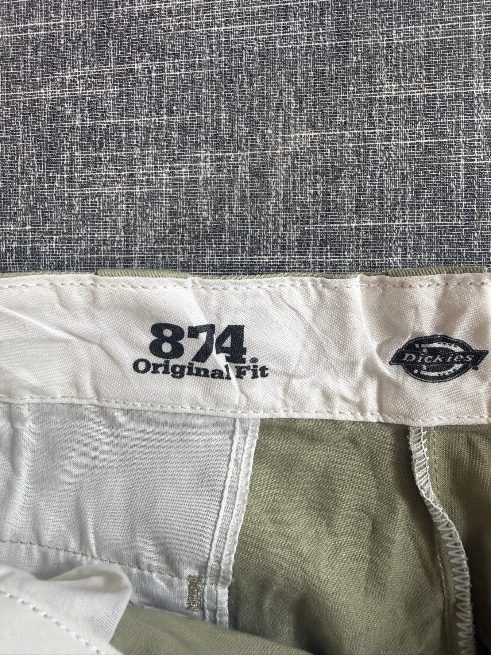 Dickies 874 Men’s Original Fit Work Trousers 36x32 Beige image 4