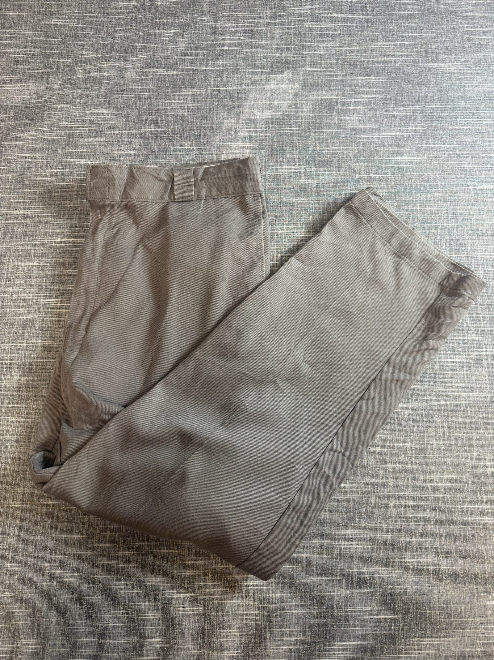 Dickies 874 Men’s Original Fit Work Trousers Size 32 Grey 65% Polyester 35% Cotton
