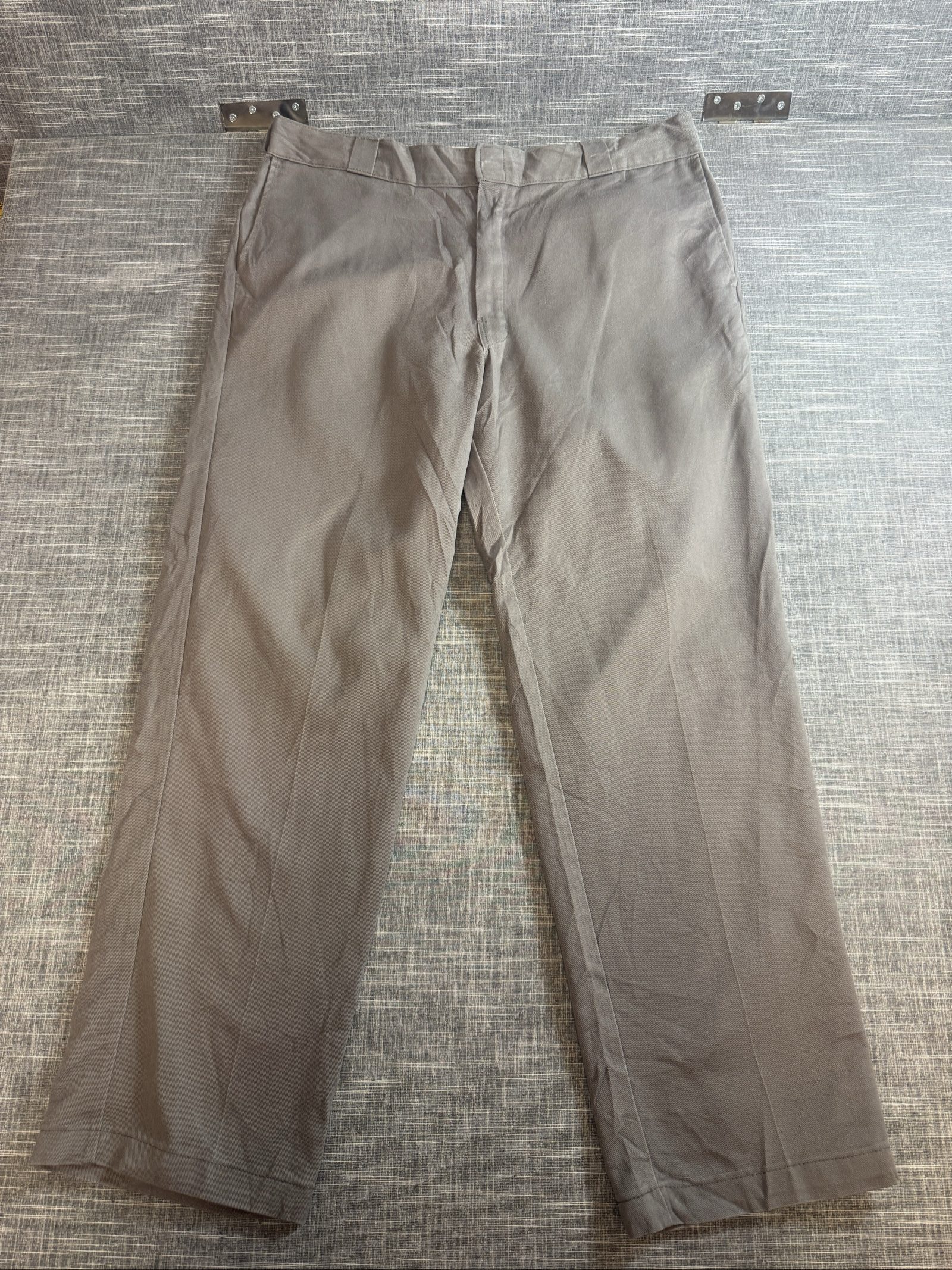 Dickies 874 Men’s Original Fit Work Trousers Size 32 Grey 65% Polyester 35% Cotton image 2