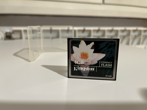 Kingston 4GB Compact Flash Memory Card