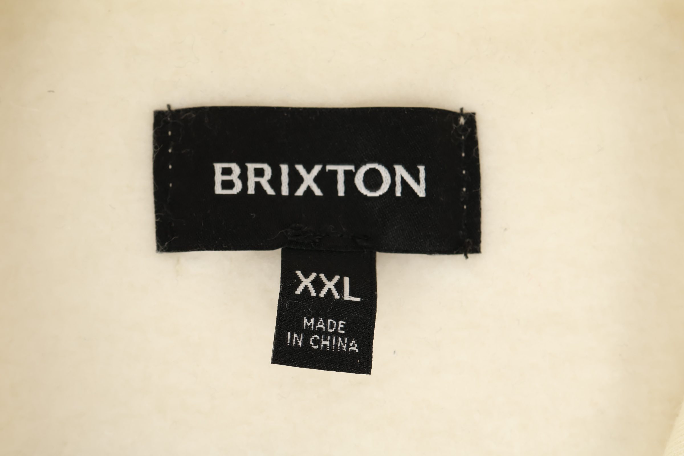 Brixton Cream Hoodie XXL Soft Cotton Blend image 4