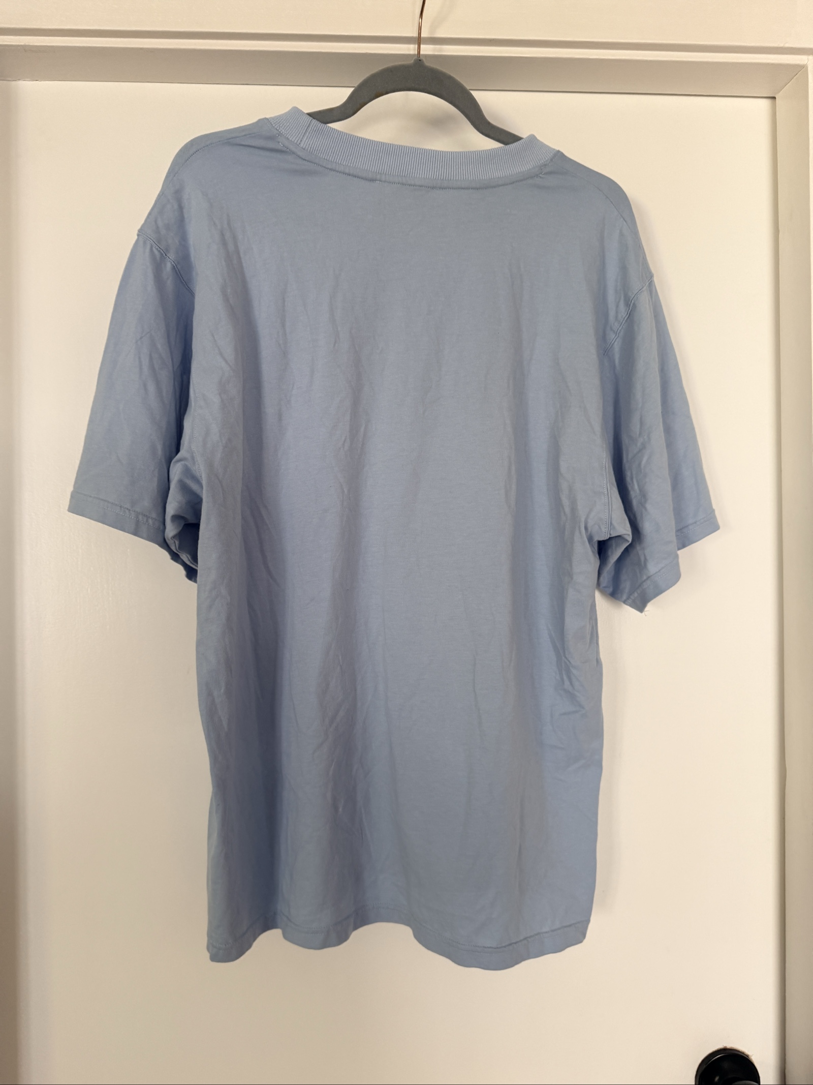 Paper Heart oversized pale blue The Cocktail Club Graphic T-Shirt Size 8 image 4
