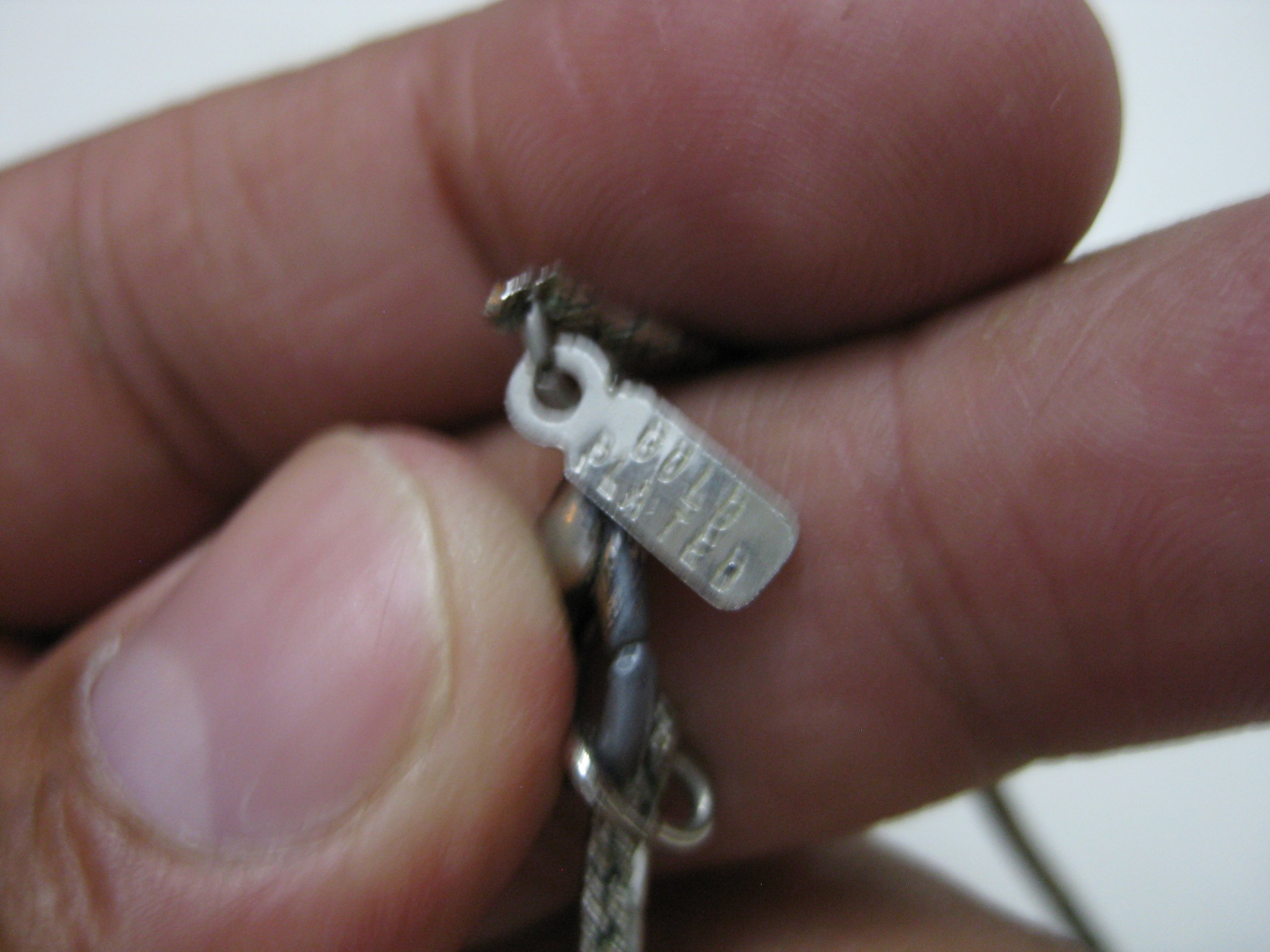 Silver Tone Necklace, Length 44 cm image 5