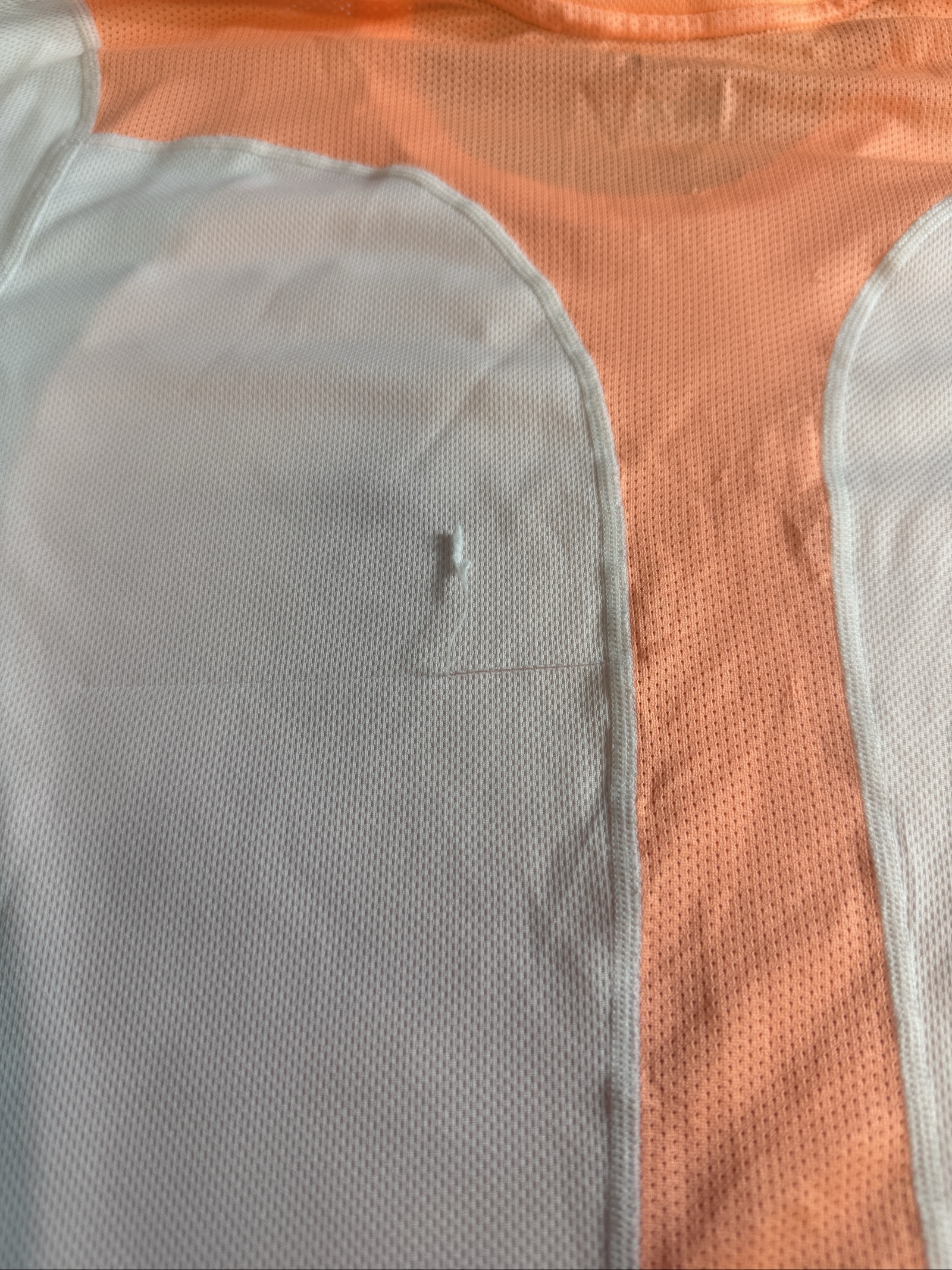 Nike Women’s Orange & White Dri-FIT Running Top Medium image 8