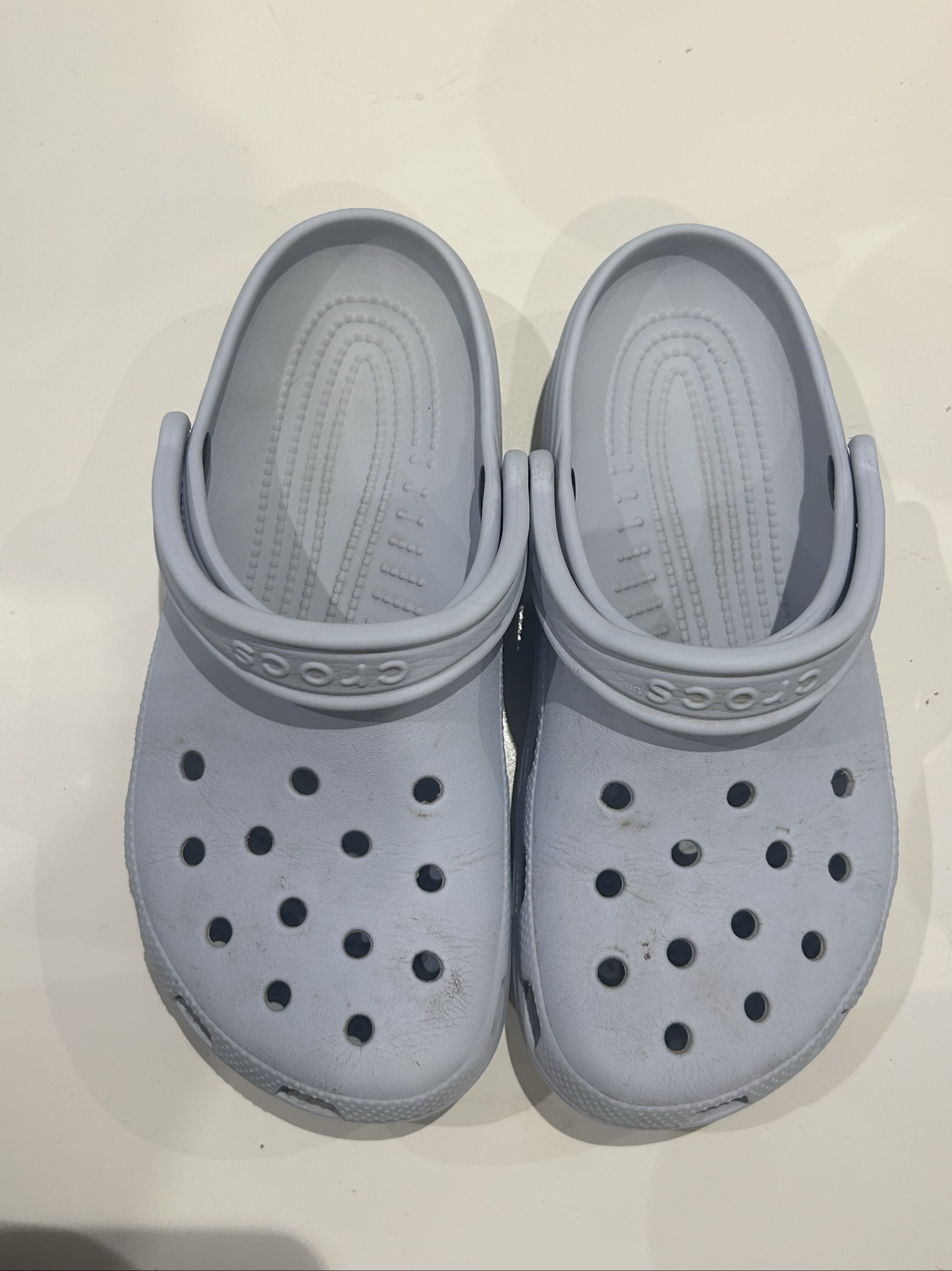 Crocs White Classic Clogs UK 4