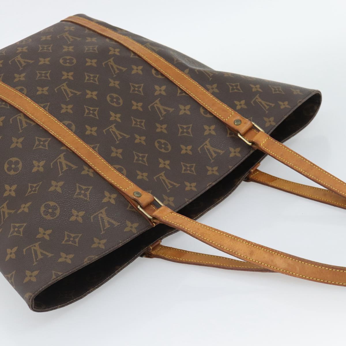 LOUIS VUITTON Monogram Sac Shopping Tote Bag M51108 LV Auth 191633 image 6