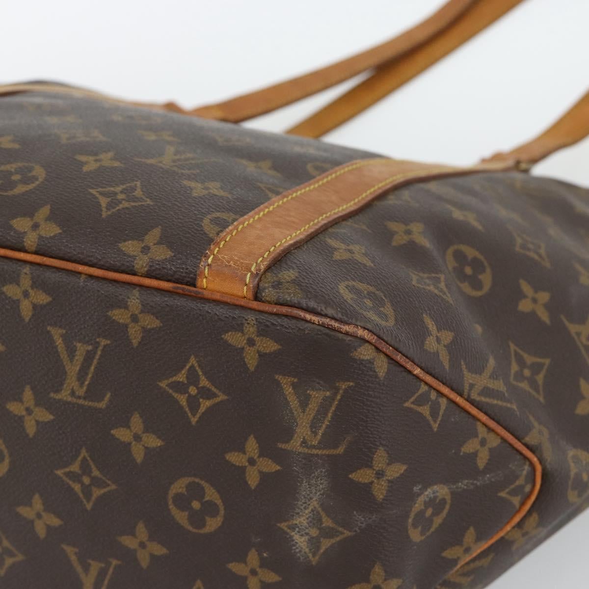 LOUIS VUITTON Monogram Sac Shopping Tote Bag M51108 LV Auth 191633 image 8