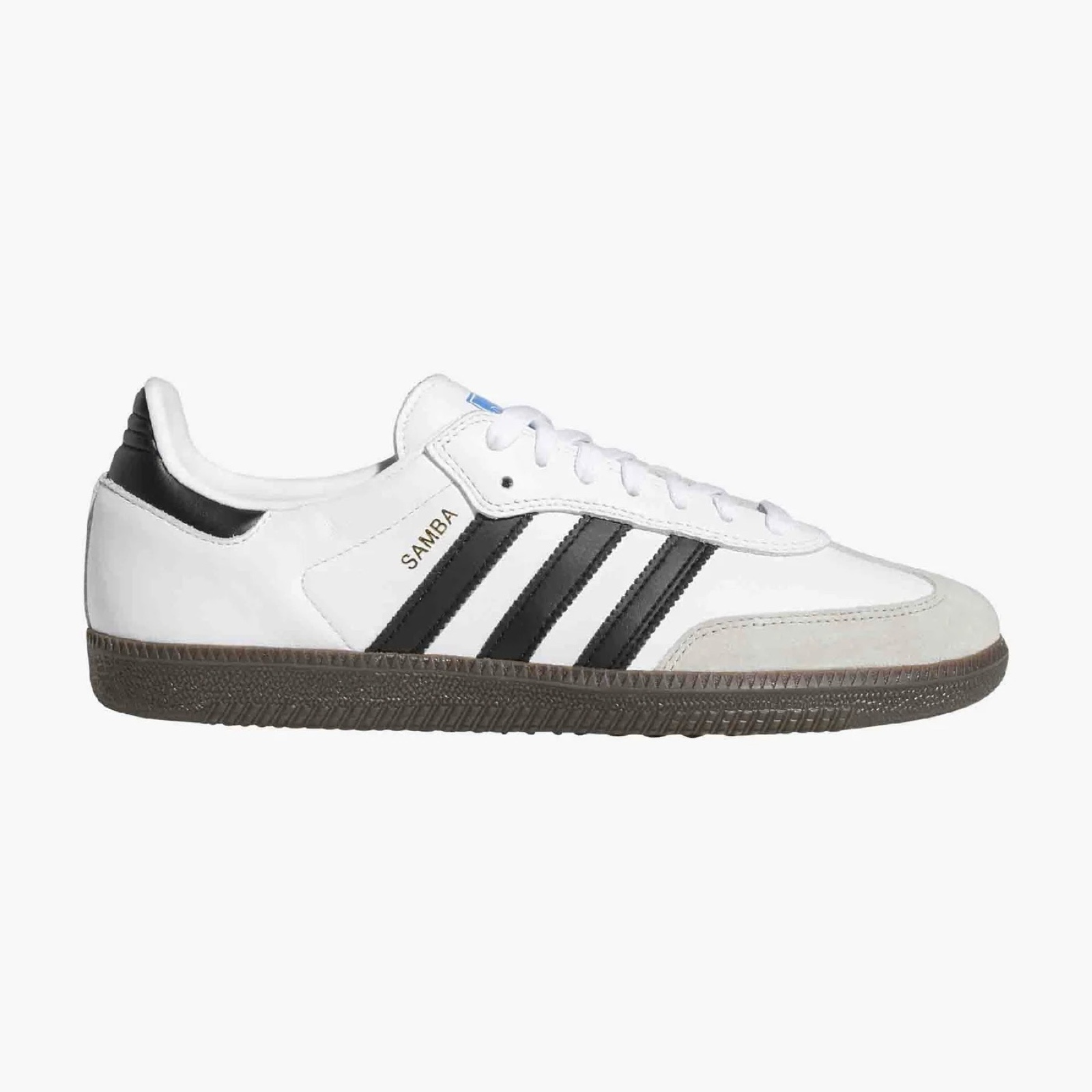 Adidas Samba Adv Mens 10 US Cloud White Core Black Gum image 2