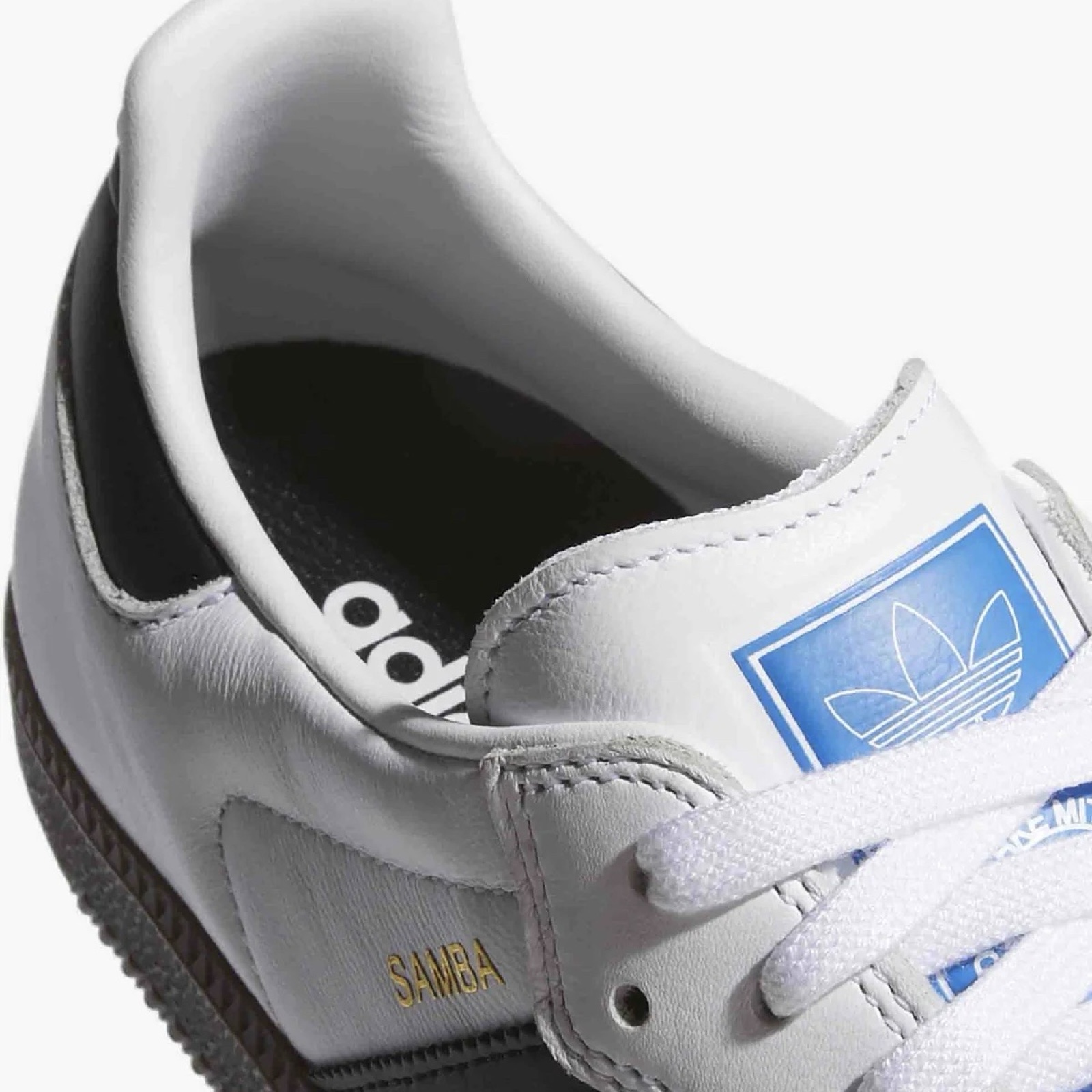 Adidas Samba Adv Mens 9US Cloud White Core Black Gum image 7