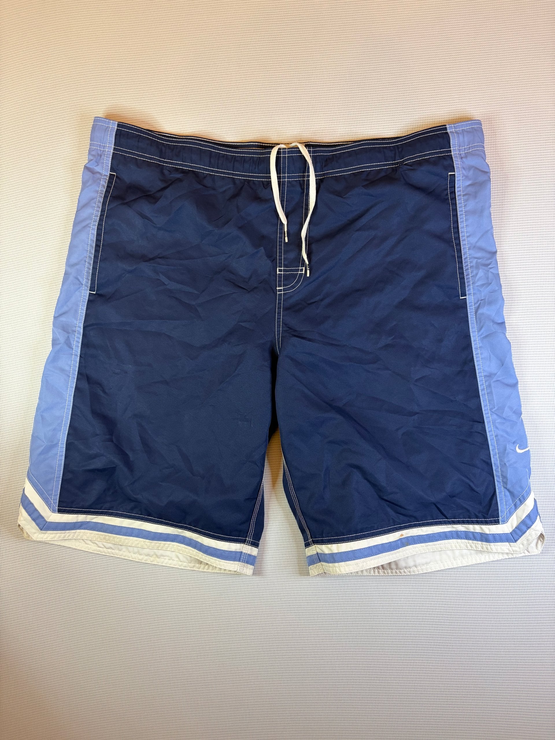 Nike Swim Shorts Navy Blue Mens Size XL Board Shorts