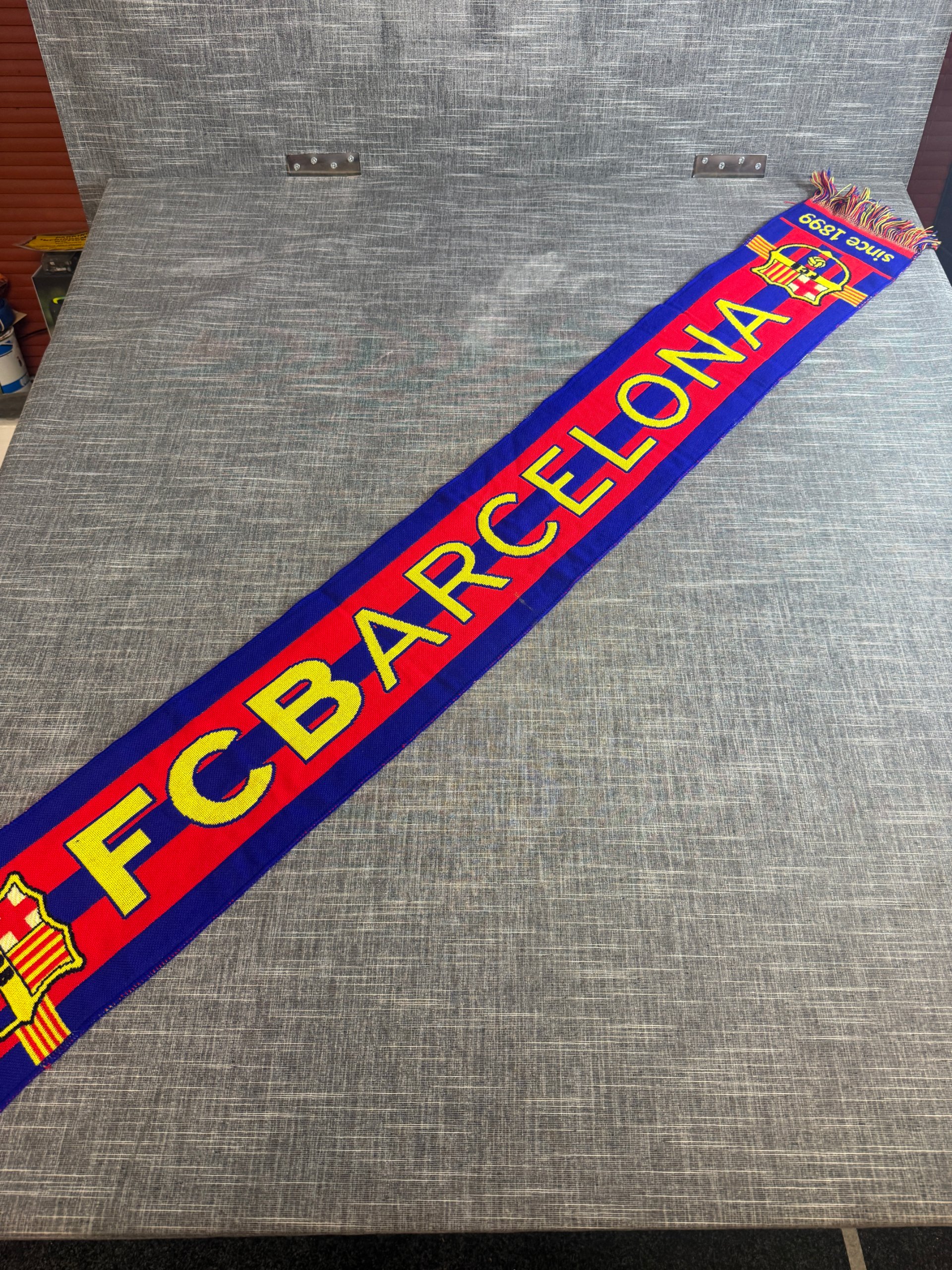 FC Barcelona Official Football Club Fan Scarf Red Blue Yellow