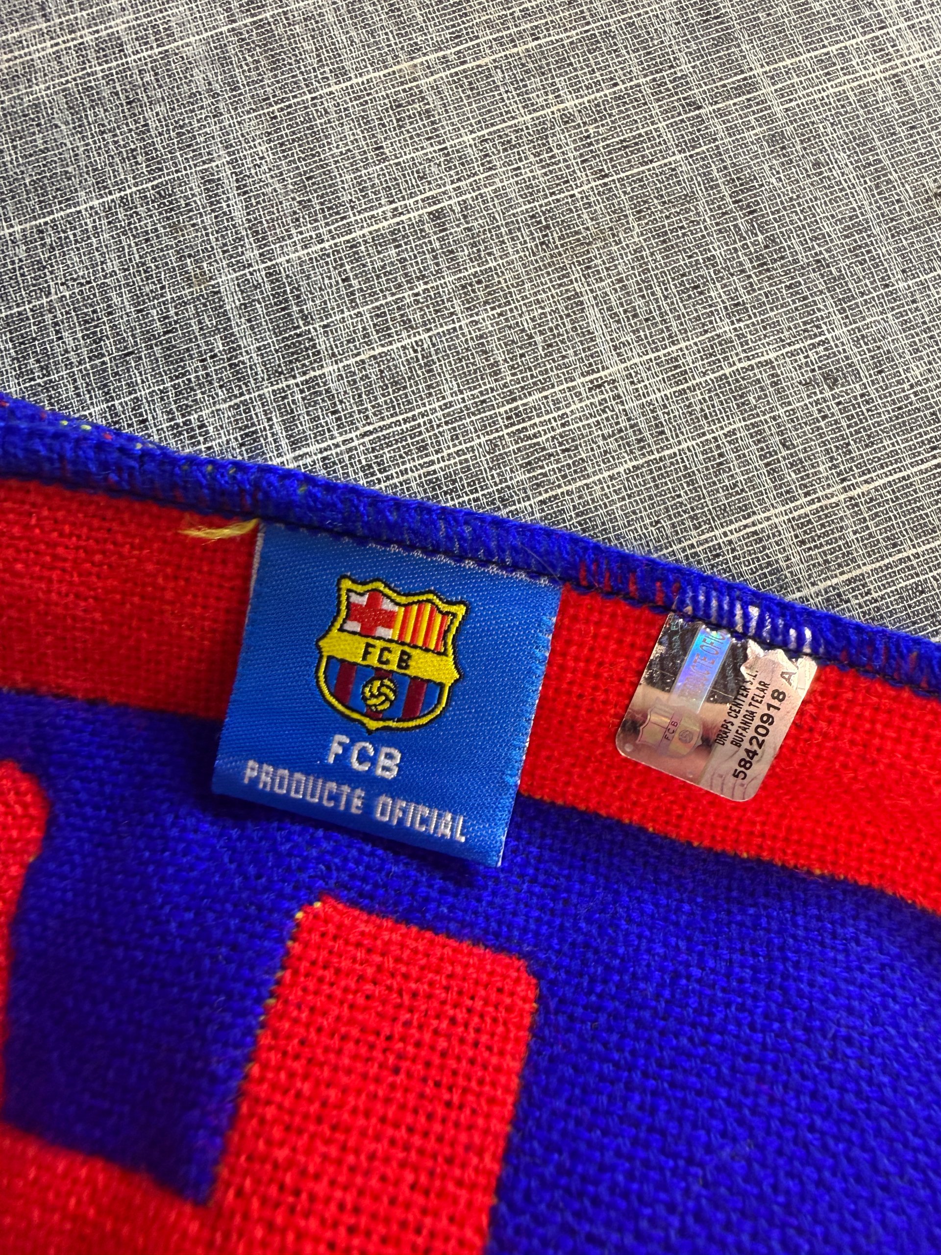 FC Barcelona Official Football Club Fan Scarf Red Blue Yellow image 5