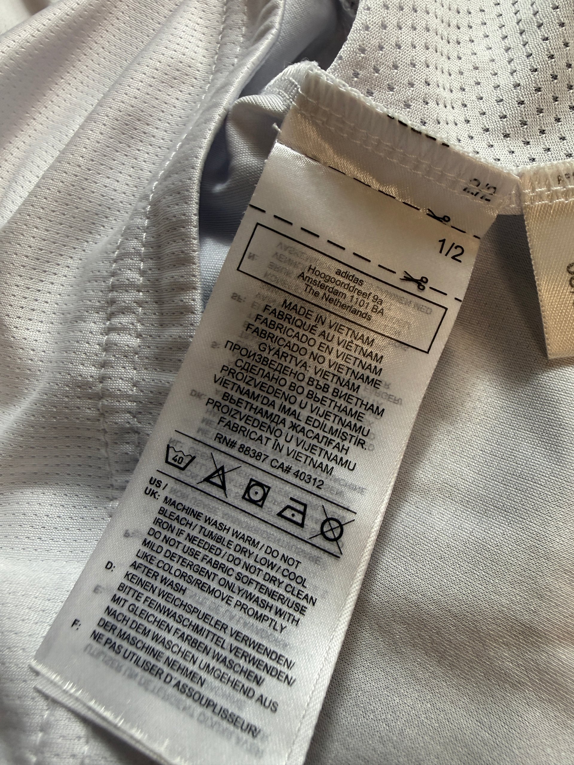 Adidas Men's Running Aeroready T-Shirt Large White Breathable image 5